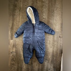 Old Navy Blue Baby Snowsuit